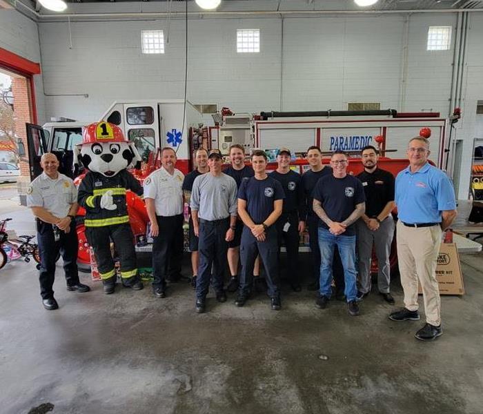SERVPRO teams up with the Fort Walton Beach Fire Department